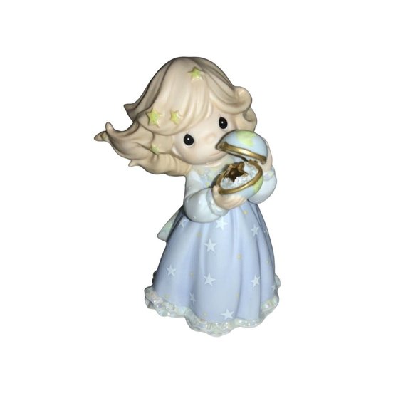 Precious Moments #530018-"WISHES FOR THE WORLD" Millennium Event Ltd Edition - Picture 2 of 8